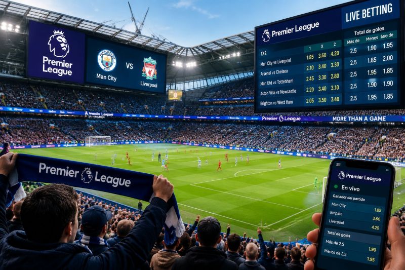 Apuestas Premier League en México: guía analítica y sin mitos